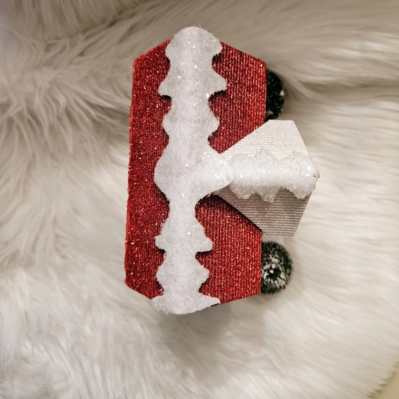 Vintage Large Christmas Putz Cardboard House - Picture 5 of 12